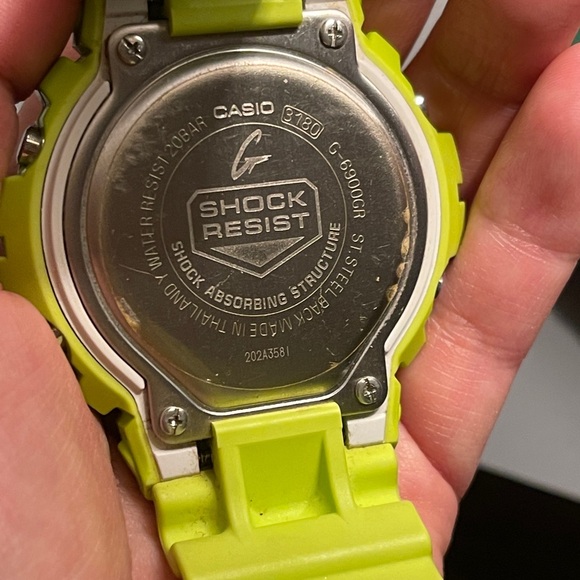 RARE Casio G-Shock G-6900GR Go Green SOLAR Kermit Men's Watch No Box - Picture 11 of 12